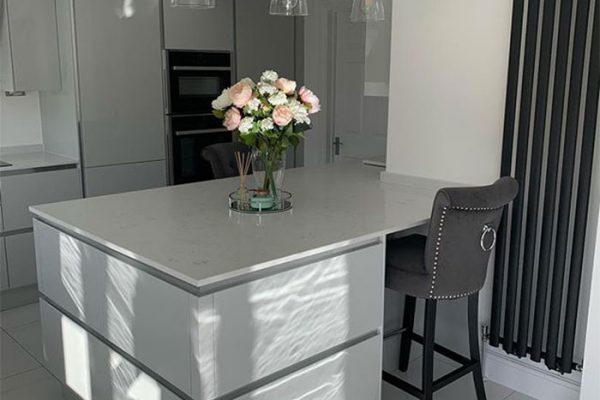t15-quartz grey quartz kitchen worktop